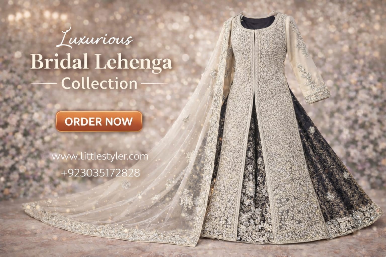 LUXURIOUS BRIDAL LEHNGA - BRIDAL DRESS