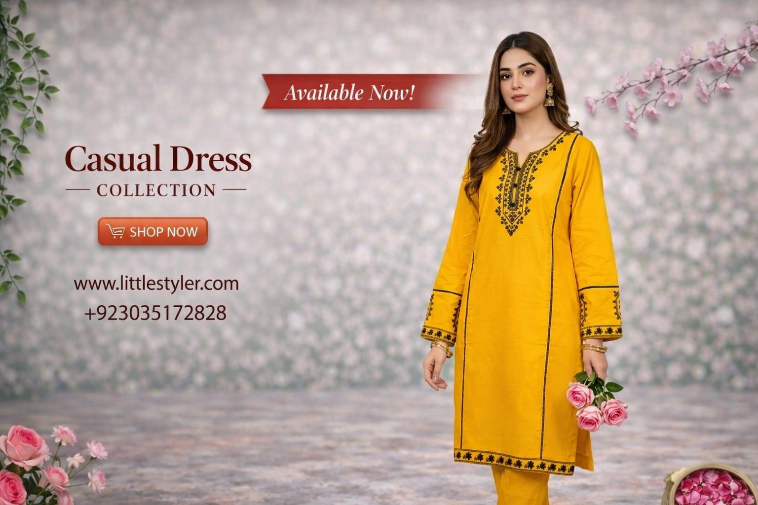 MUSTARD NIOR - CASUAL DRESS